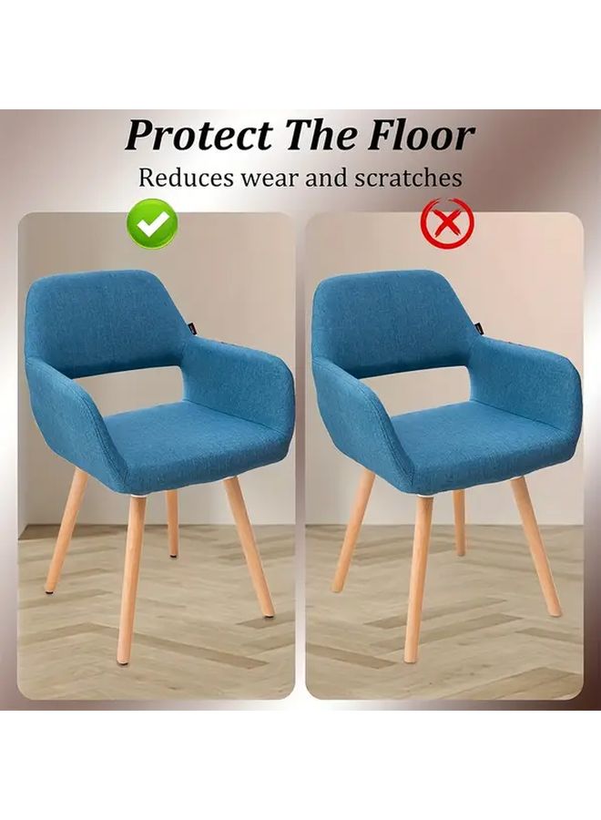 Beige 160pcs Self Adhesive Felt Pads Heavy Duty Furniture Protectors Non Slip Scratch Resistant - Image 5